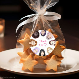 Adesivo Obrigado, colante