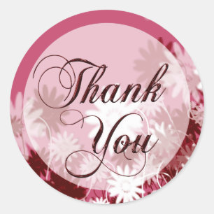 Adesivo Obrigado Confirmação Envelope Seal