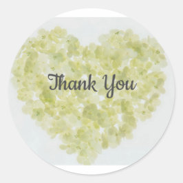 Adesivo Obrigado ~ Coração 