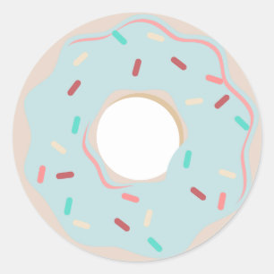 Adesivo OBRIGADO da celebração da ROSQUINHA VOCÊ etique