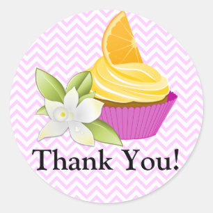 Adesivo Obrigado da padaria do cupcake do Couture você