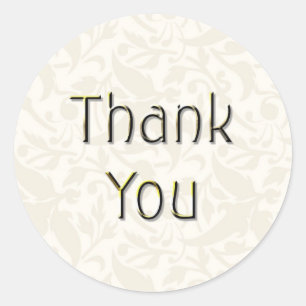 Adesivo Obrigado de creme você Sticker-TY02