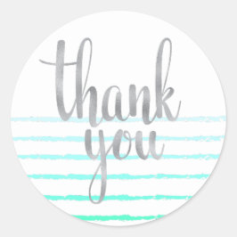 Adesivo Obrigado de tartaruga, seus adesivos, redondos