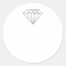 Obrigado Diamond Name Wedding Bridal Sweet16th Whi