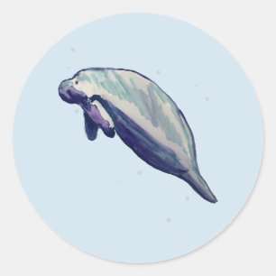 Adesivo Obrigado do partido do oceano da pintura do