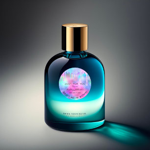 Adesivo Obrigado Feitos Com Amor Hológrafo Rosa Unicórni