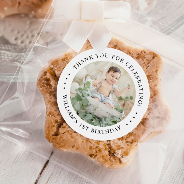 Adesivo Obrigado Foto de Aniversário (Criador carregado)