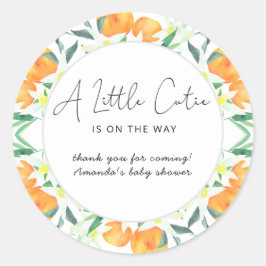 Adesivo Obrigado Laranjas