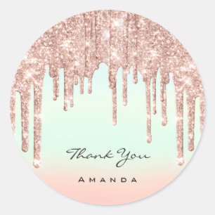 Adesivo Obrigado Nome 16º Lâmpada De Lâmpada De Bridal