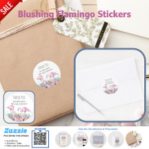 OBRIGADO O Casamento Tropical de Praia Blushing Fl