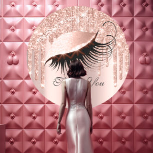 Adesivo Obrigado os 16os olhos nupciais conhecidos do