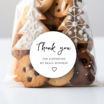 obrigado para apoiar meus pequenos negócios, Stick