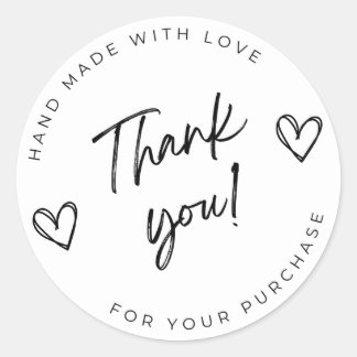 Adesivo Obrigado pela sua compra