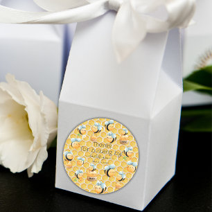 Adesivo Obrigado pelo zumbido do primeiro dia das abelhas