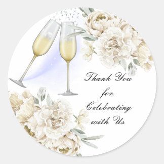 Adesivo Obrigado por Celebrar Conosco