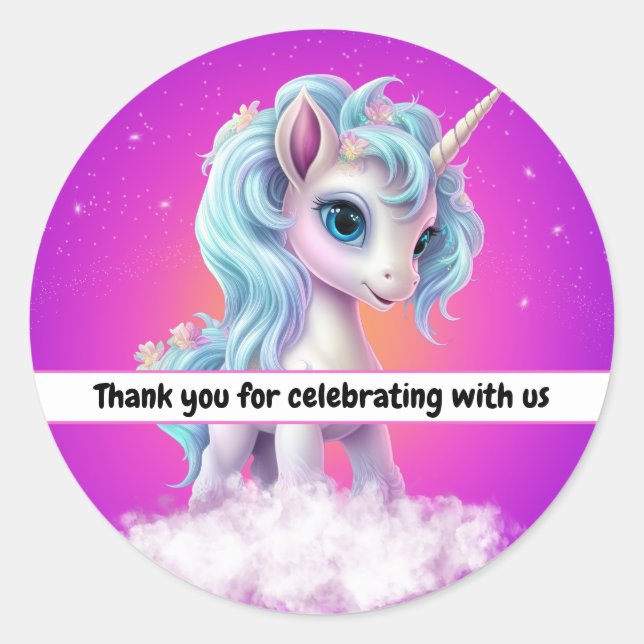 Adesivo Obrigado por celebrar conosco (Frente)