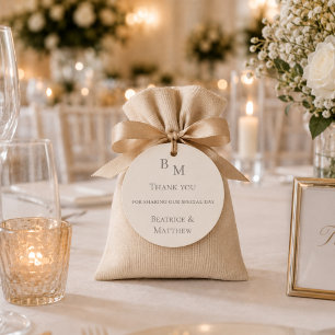 Adesivo Obrigado por compartilhar nosso dia de casamento c