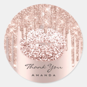 Adesivo Obrigado Por Dar Um Nome De Rosa De Chá de panela 