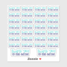 Adesivo Obrigado por ser incrível - vinil Sticker