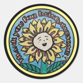 Adesivo Obrigado Por Serem Espetaculares