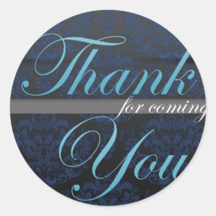 Adesivo Obrigado por ter vindo.