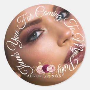 Adesivo Obrigado Por Ter Vindo Para A Foto Do Meu Partido