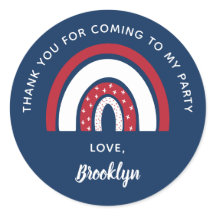 Obrigado Por Vir À Minha Festa Azul Branco