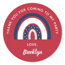 Obrigado Por Vir À Minha Festa, White Red Blue