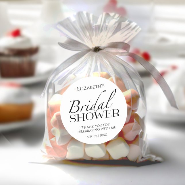 Adesivo Obrigado preto e branco minimalista (Criador carregado)