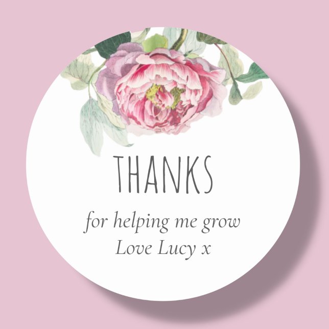 Adesivo Obrigado | Professora (Criador carregado)