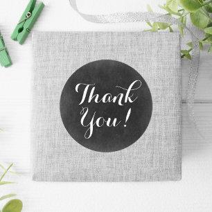 Adesivo Obrigado Quadro Negro Rústico Shabby Cottage Chic
