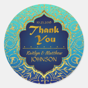 Adesivo Obrigado que de Bollywood das noites árabes você