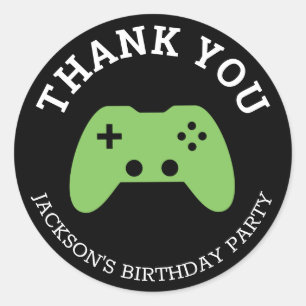 Adesivo Obrigado que do partido do jogo de vídeo do Gamer