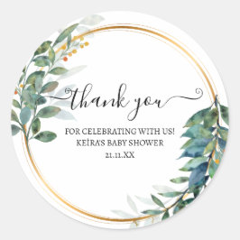 Adesivo Obrigado Raiyon Vy e flores