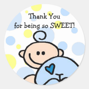 Adesivo Obrigado, rapaz.