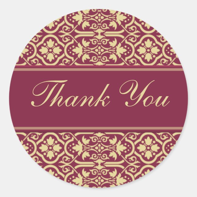 Adesivo Obrigado Seal (Frente)