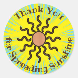 Adesivo Obrigado, Senhor Voluntário, Apreciação do Sol Sud