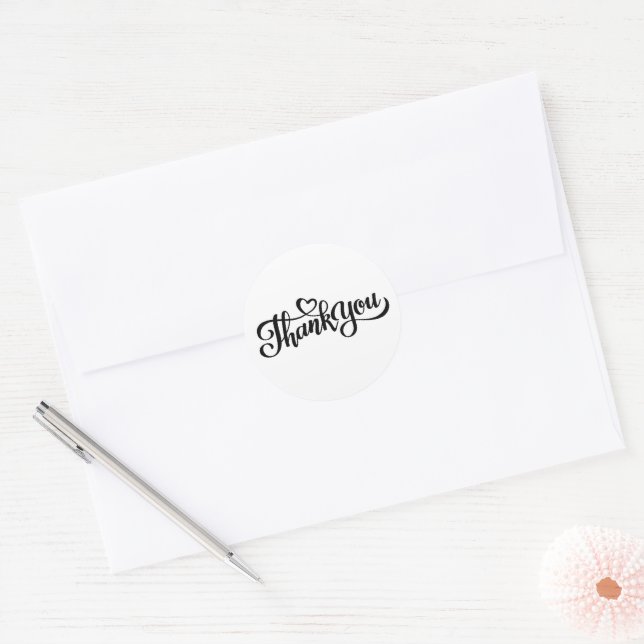 Adesivo Obrigado Simples  (Envelope)
