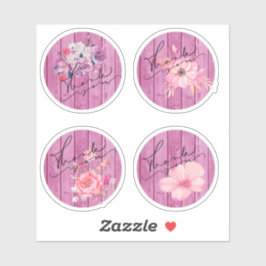 Adesivo Obrigado Sticker