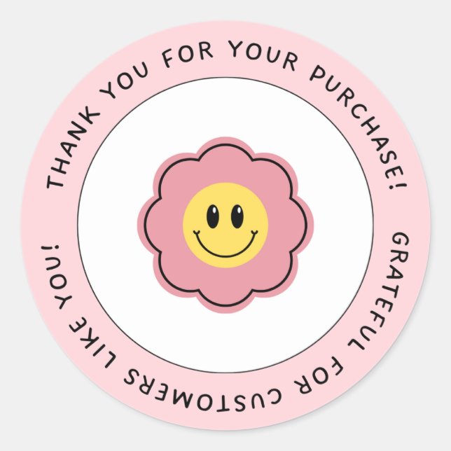 Adesivo Obrigado Sticker (Frente)