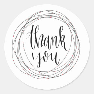 Adesivo Obrigado Sticker