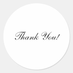 Adesivo Obrigado Sticker