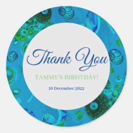 Adesivo Obrigado Sticker