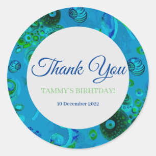 Adesivo Obrigado Sticker