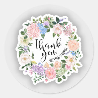 Adesivo Obrigado Sticker