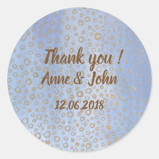 Adesivo Obrigado Sticker (Frente)