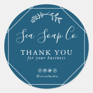 Adesivo Obrigado Sticker Empresas