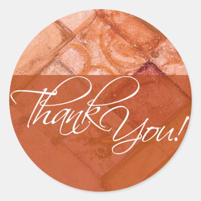 Adesivo Obrigado Sticker (Fiesta) (Frente)