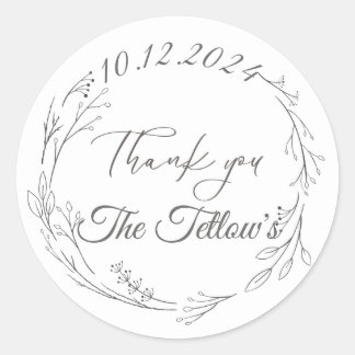 Adesivo Obrigado, Stickers