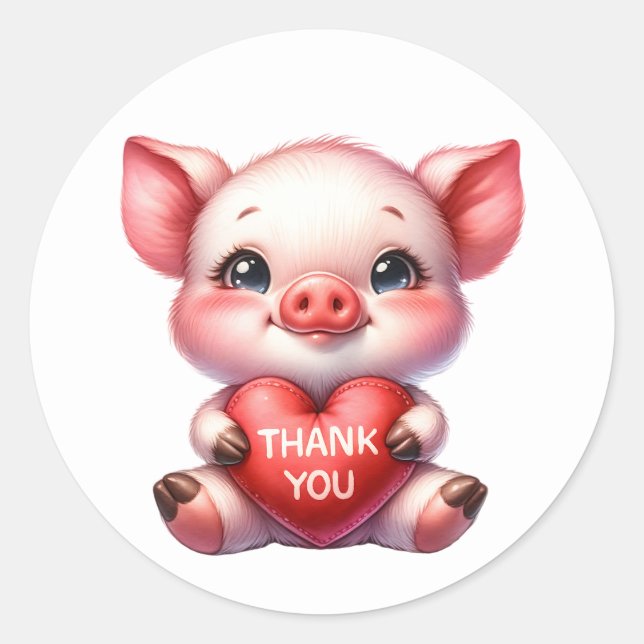 Adesivo Obrigado, Stickers (Frente)